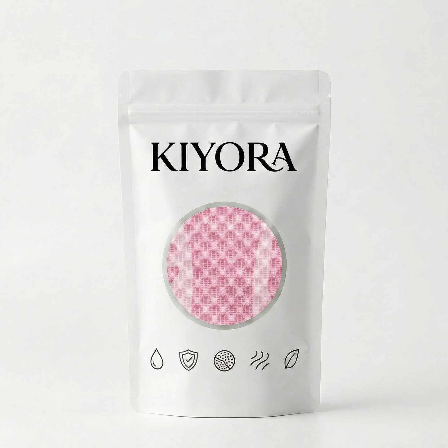 Serviette exfoliante antibactérienne pour le corps