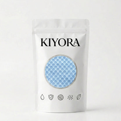 Serviette exfoliante antibactérienne pour le corps